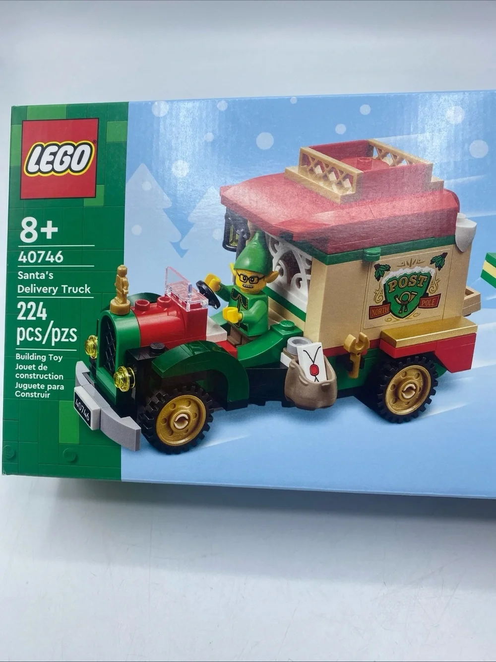 LEGO Santa's Delivery Truck (40746) 224pcs New/Sealed 2025 Christmas Holiday Elf